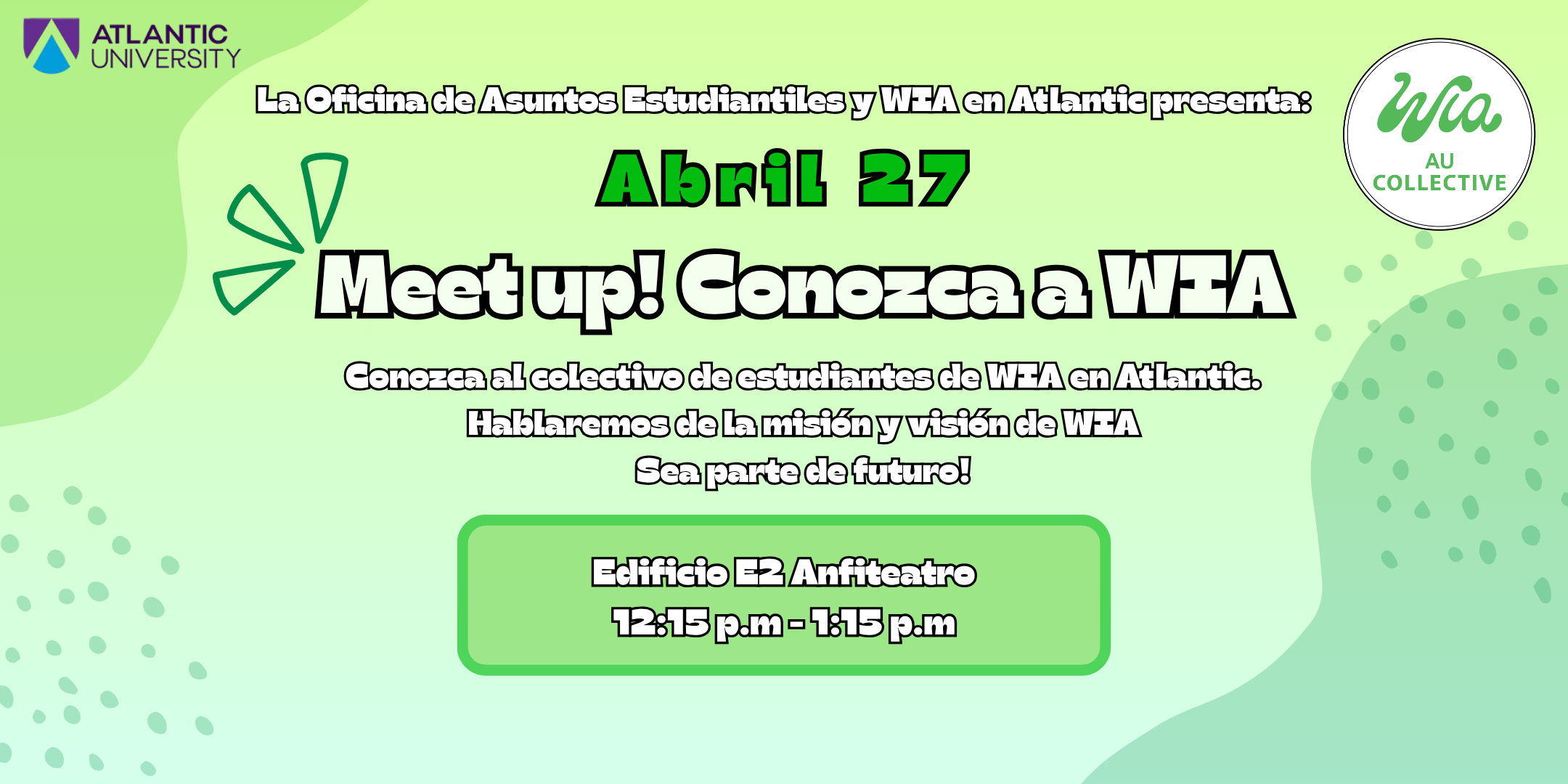 Meetup - Conozca a WIA