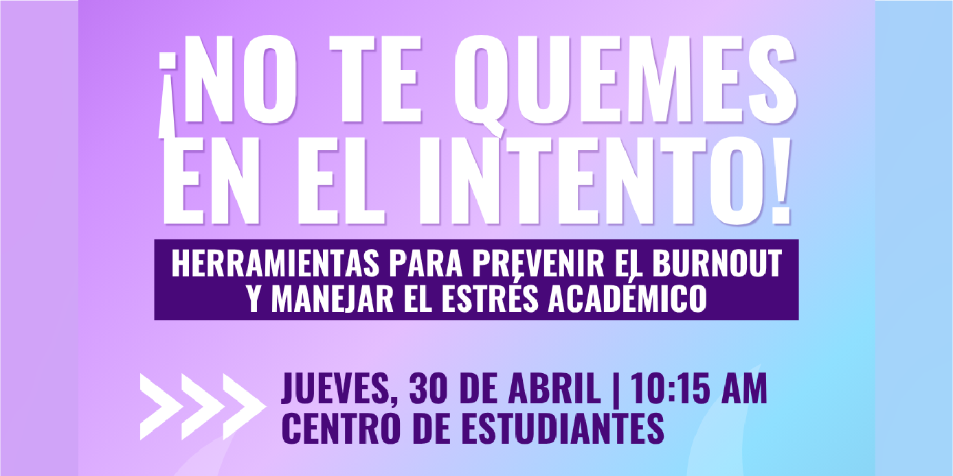 no te quemes en el intento