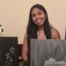 Sarah Aponte, egresada del Bachillerato en Diseño Gráfico Digital de Atlantic University, presenta sus obras de arte abstracto en blanco y negro mientras compite en The People’s Artist 2026, una competencia nacional de arte organizada por The Art of Elysium y Colossal.